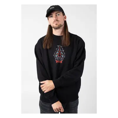 Volcom - Watanite Black - Pull - noir - 80 % coton, 20 % polyester,Transpirer