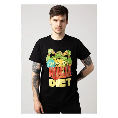 Turtles - Ninja Diet - T-Shirt - noir - 100% Coton,Jersey