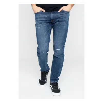 Only & Sons - Loom Slim Dark Blue - Jeans - bleu - 68 % coton, 30 % polyester, 2 % élasthanne,Je