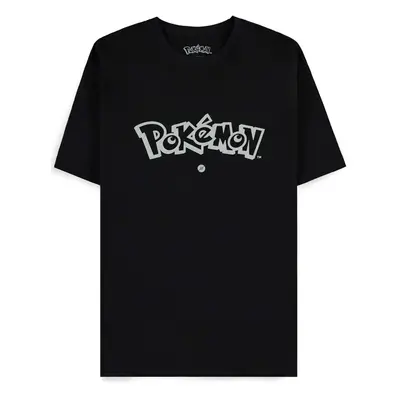 Pokémon - Logo - T-Shirt - noir - 100% Coton,Jersey