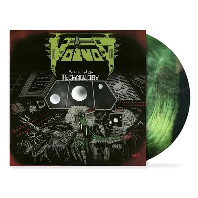 Voivod - Killing Technology Ltd. Black/Neon Green Galaxy - Colored Vinyl