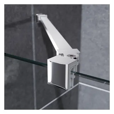 SIRHONA Porte de Douche Barre de Stabilisation en Acier Inoxydable 1000 mm