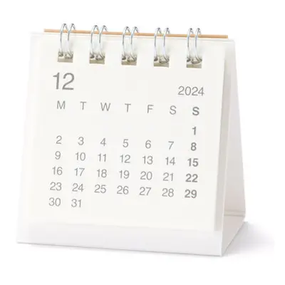 Mini Calendrier de Bureau (Déc 2024 ‐ Déc 2025) ‐ Papier de Bagasse