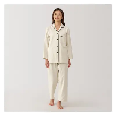 Pyjama en flanelle sans couture latérale femme