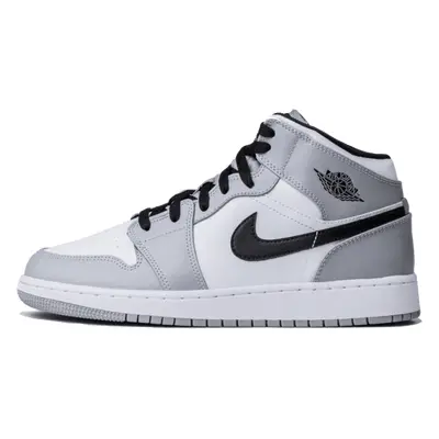 Air Jordan 1 Mid Light Smoke Grey