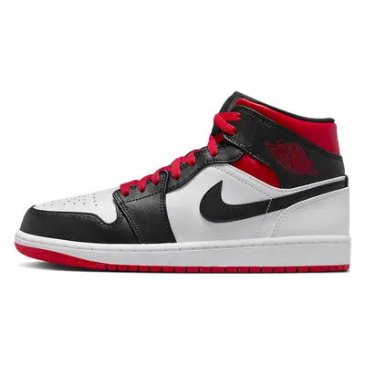 Air Jordan 1 Mid Gym Red Black Toe