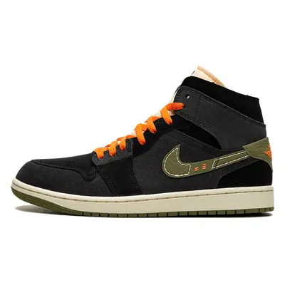 Air Jordan 1 Mid SE Craft Anthracite Light Olive