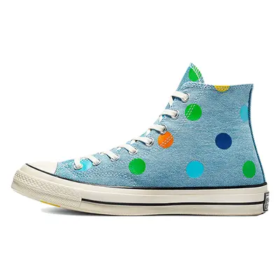 Converse Chuck Taylor All-Star 70s Hi Golf Wang Denim Polka Dots