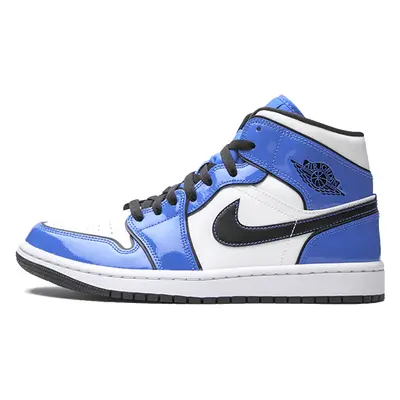 Air Jordan 1 Mid Signal Blue