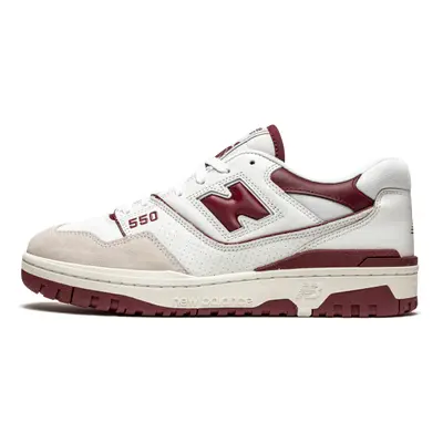 New Balance 550 Sea Salt Burgundy