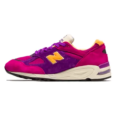 New Balance 990v2 Made in USA Teddy Santis Purple Yellow