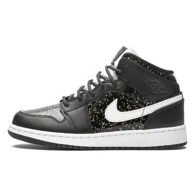 Air Jordan 1 Mid Black Speckle