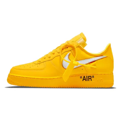 Nike Air Force 1 Low Off White University Gold Metallic Silver