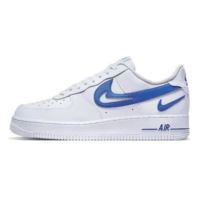 Nike Air Force 1 Low '07 FM Cut Out Swoosh White Game Royal