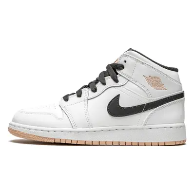 Air Jordan 1 Mid White Arctic Orange