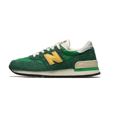 New Balance 990 V1 Made In Usa Green Gold