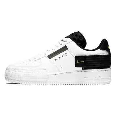 Nike Air Force 1 Low Drop Type White Black Volt