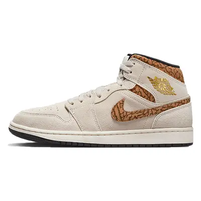 Air Jordan 1 Mid SE Brown Elephant