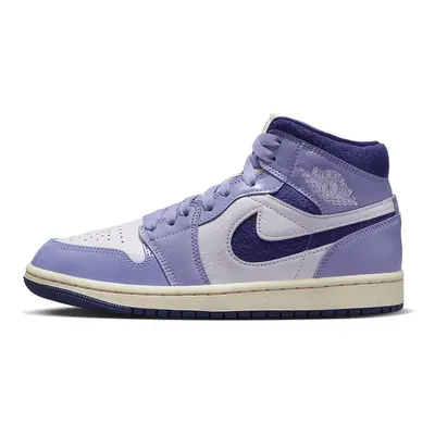 Air Jordan 1 Mid Purple Chenille