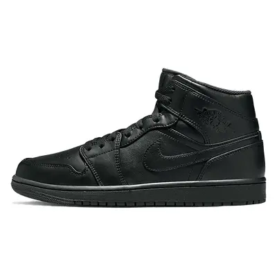 Air Jordan 1 Mid Triple Black 2022