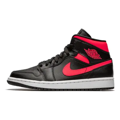 Air Jordan 1 Mid Black Siren Red