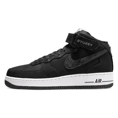 Nike Air Force 1 Mid Stussy All Black