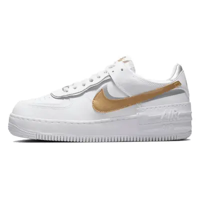 Nike Air Force 1 Low Shadow White Gold