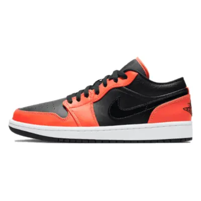 Nike Air Jordan 1 Low Se Black Turf Orange