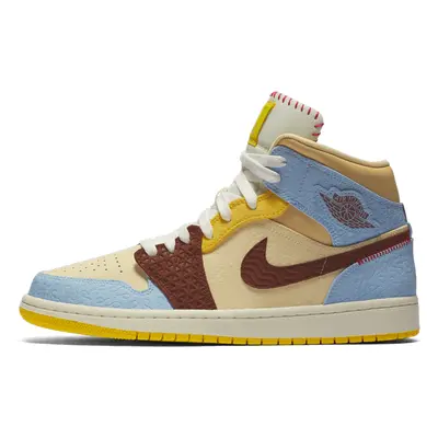 Air Jordan 1 Mid Fearless Maison Chateau Rouge