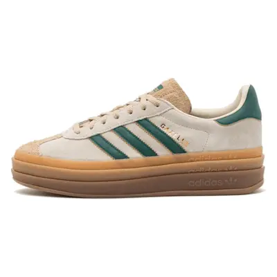 Adidas Gazelle Bold Magic Beige Collegiate Green