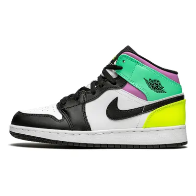 Air Jordan 1 Mid Pastel Black Toe