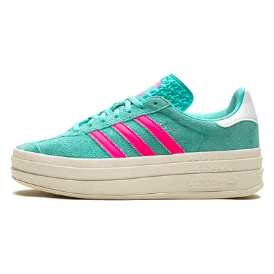 Adidas Gazelle Bold Flash Aqua Lucid Pink