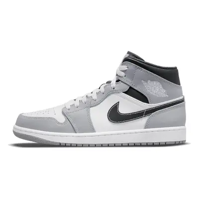 Air Jordan 1 Mid Light Smoke Grey Anthracite