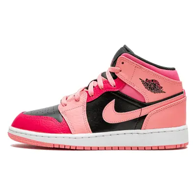 Air Jordan 1 Mid Coral Chalk Pink