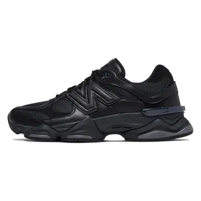 New Balance 9060 Triple Black Leather