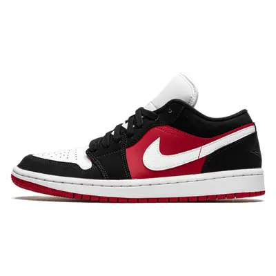 Air Jordan 1 Low Black White Gym Red