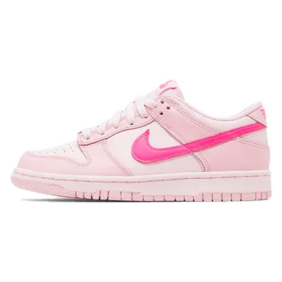 Nike Dunk Low Triple Pink Enfant Ps