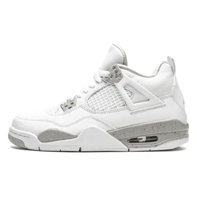 Air Jordan 4 Tech White (White Oreo)