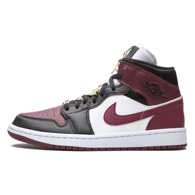 Air Jordan 1 Mid SE Black Dark Beetroot