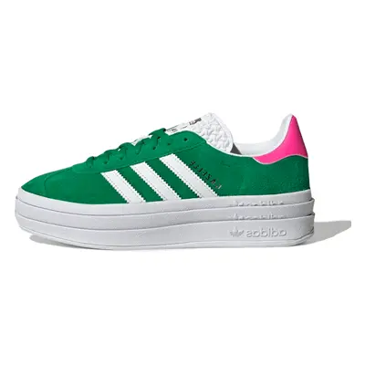 Adidas Gazelle Bold Green Lucid Pink