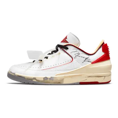 Air Jordan 2 Retro Low Sp Off White White Red