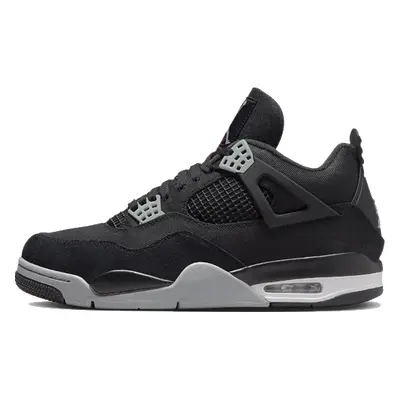 Air Jordan 4 Black Canvas