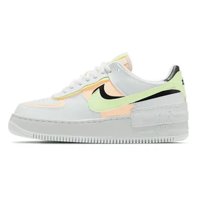 Nike Air Force 1 Shadow Summit White Barely Volt Crimson Tint