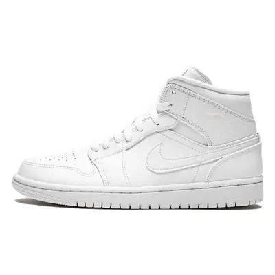 Air Jordan 1 Mid Triple White