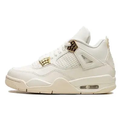 Air Jordan 4 Sail Metallic Gold