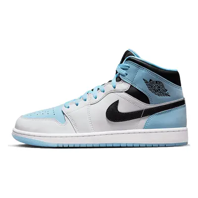 Air Jordan 1 Mid Se Ice Blue Black