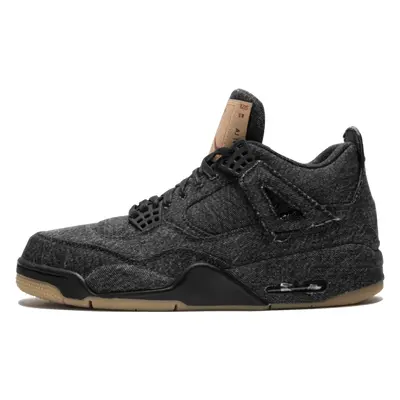 Air Jordan 4 Retro Levis Black