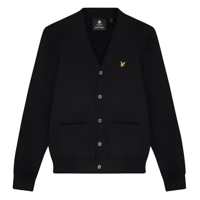 Cardigan col V et écusson Lyle & Scott