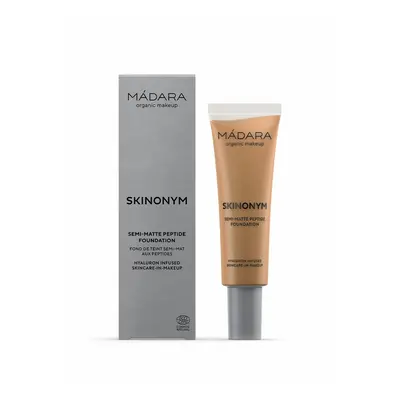 Fond de teint Madara 40 Sand - Skinonym Semi-Matte Peptide Foundation