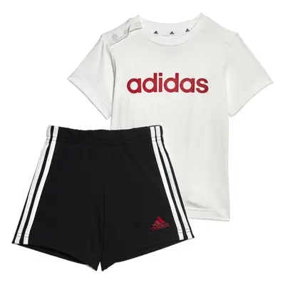 Ensemble t-shirt avec short coton biologique bébé adidas 3-Stripes Essentials Lineage